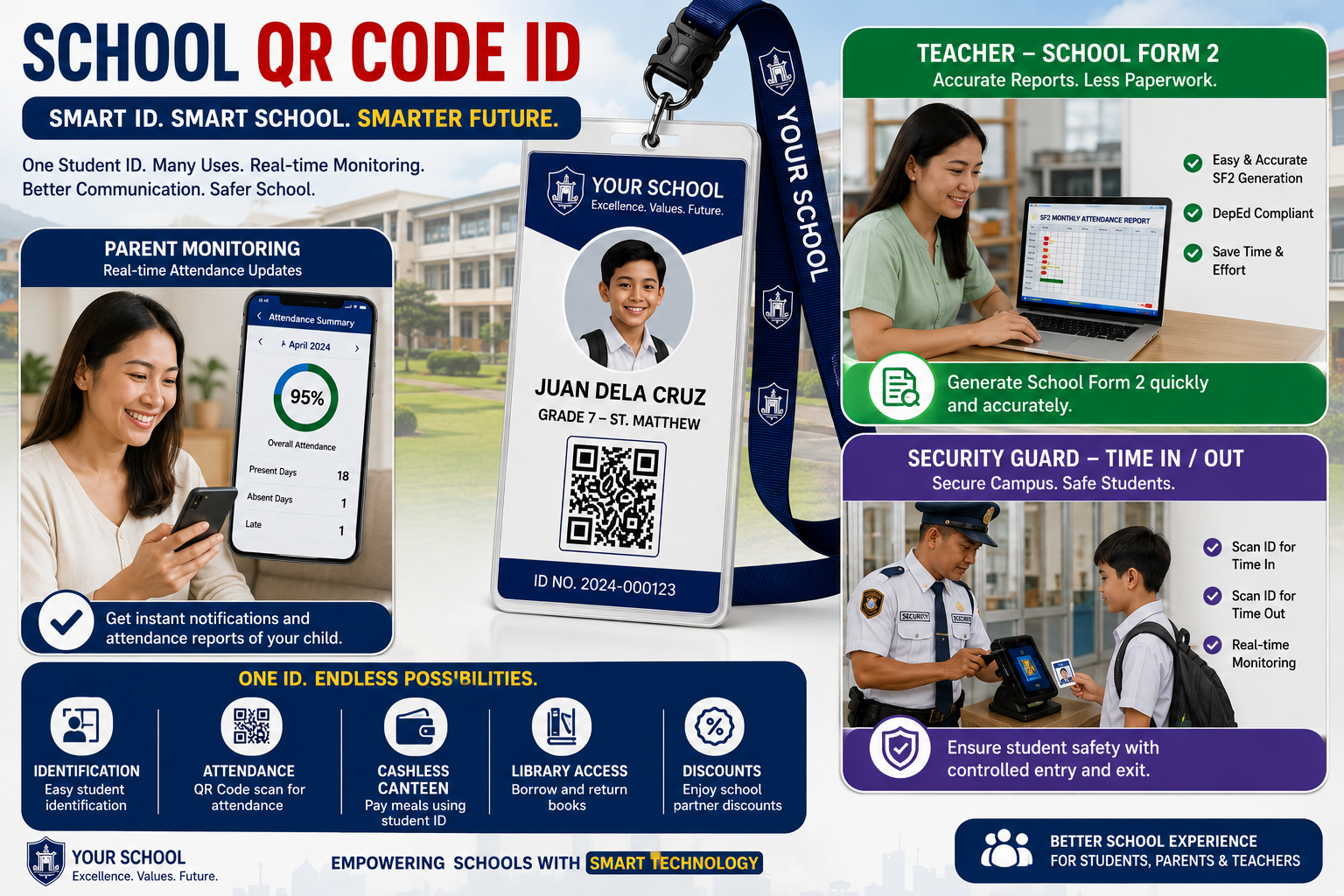 School QR Code ID